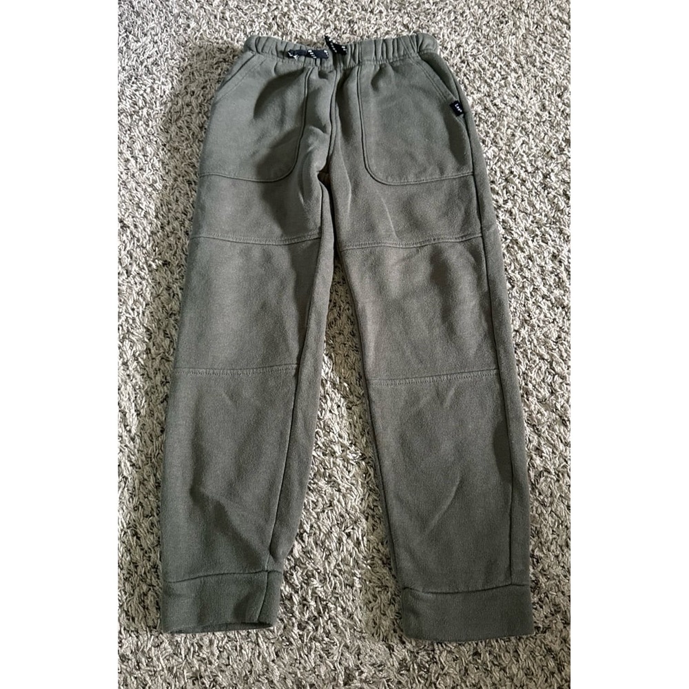 Lee Boys Army Green Sweatpants Size 7/8
